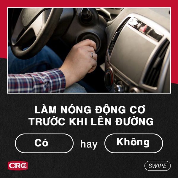 Bạn có làm nóng động cơ trước khi ra đường không?