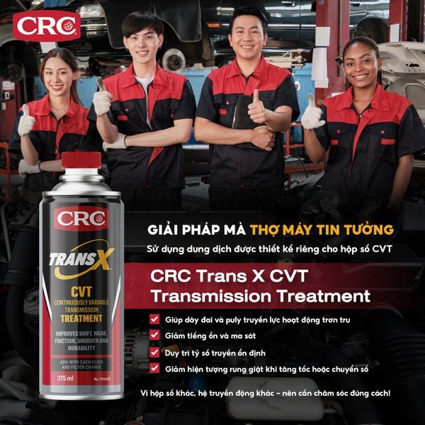 Vì sao nên chọn sản phẩm CRC Trans X