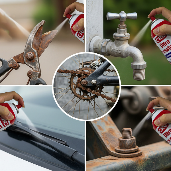 Ứng dụng đa dạng của chất tẩy rỉ sét CRC Ultra Screwloose