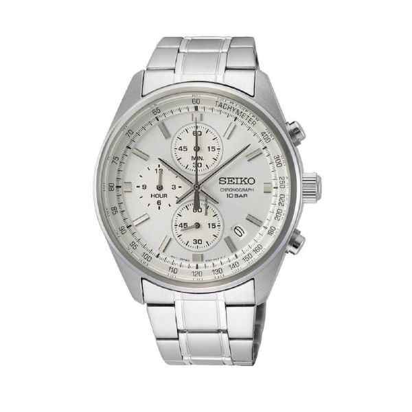 Mua đồng hồ Seiko Chronograph Quartz Silver Dial Men's Watch SSB375 – Thiên  Đường Hàng Hiệu