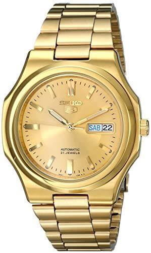 Mua đồng hồ Seiko Seiko 5 Automatic Gold Dial Men's Watch SNZE32 – Thiên  Đường Hàng Hiệu