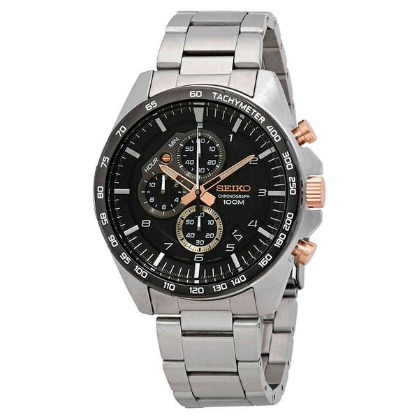 Mua đồng hồ SeikoMotorsportChronograph Black Dial Men's Watch SSB323P1 –  Thiên Đường Hàng Hiệu