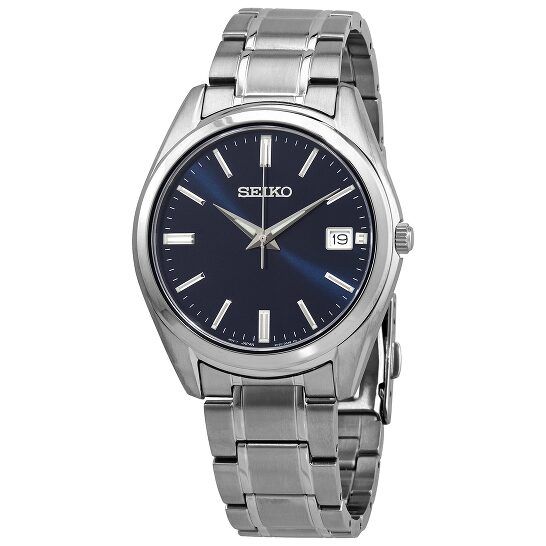 Mua đồng hồ Seiko Classic Quartz Blue Dial Men's Watch SUR309P1 – Thiên  Đường Hàng Hiệu