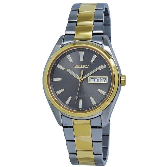 Mua đồng hồ Seiko Neo classic Quartz Grey Dial Men's Watch SUR348P1 – Thiên  Đường Hàng Hiệu