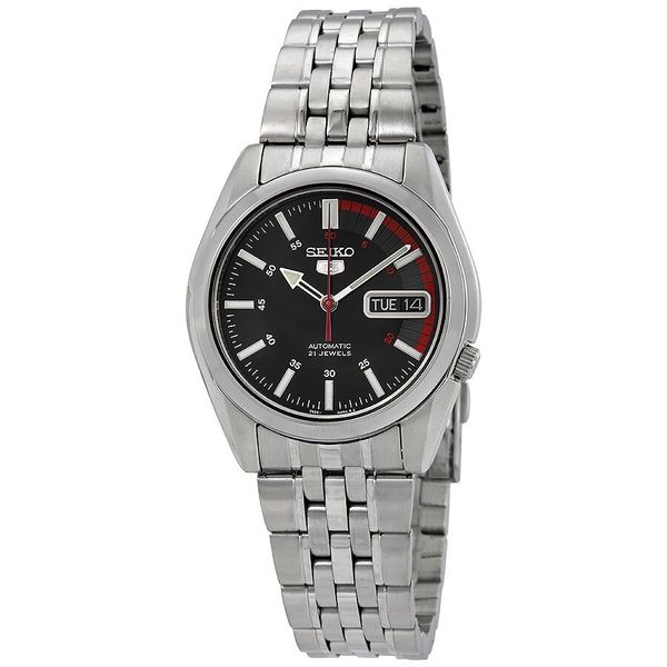 Mua đồng hồ Seiko Series 5 Automatic Black Dial Watch SNK375 – Thiên Đường  Hàng Hiệu