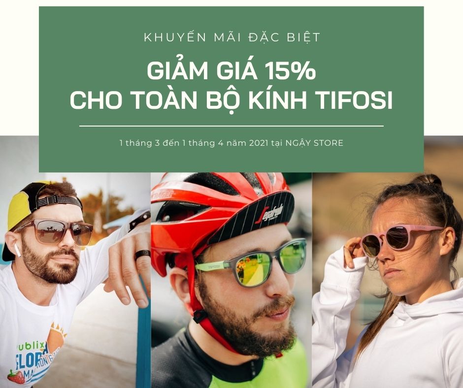 KÍNH THỂ THAO TIFOSI KHUYẾN MÃI 15%