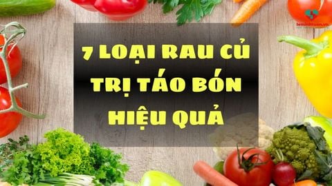 7 loại rau củ trị táo bón hiệu quả ngay tại nhà
