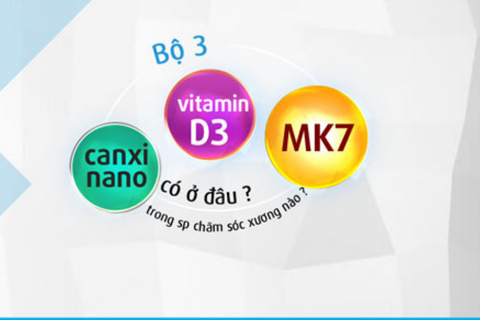 “Canxi-D3-MK7”- bí quyết tăng chiều cao tối đa ở trẻ