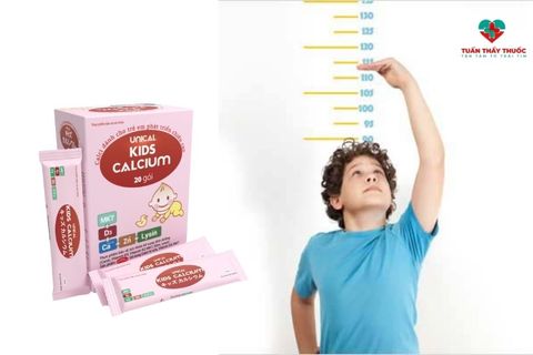 Unical Kids Calicum giúp trẻ cao thêm 20 30cm ở tuổi dậy thì