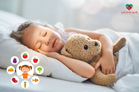 Trẻ ngủ không sâu giấc thiếu chất gì?