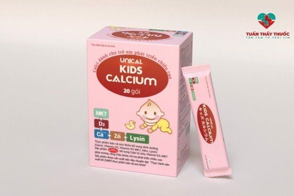 Những sản phẩm bổ sung vitamin D3 K2 MK7 cho trẻ