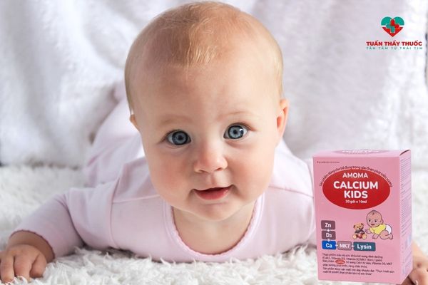 Amoma Calcium Kids - Bổ sung liềuđúng canxi cho trẻ sơ sinh