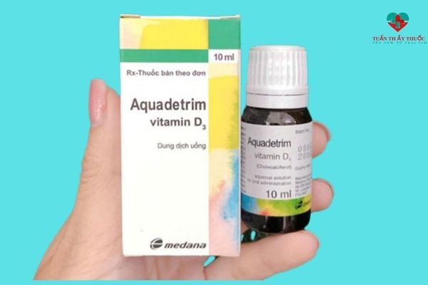 Aquadetrim vitamin D3 cho trẻ