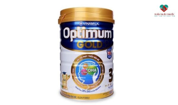 Sữa phát triển trí não cho bé 2 tuổi Optimum Gold