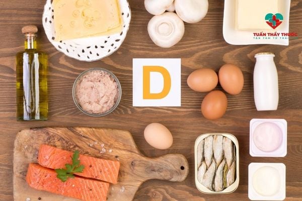 Thực phẩm bổ sung vitamin D3 cho trẻ