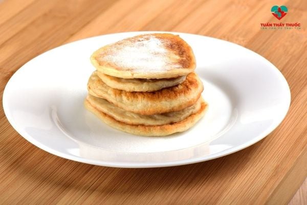 Bữa sáng cho bé 1 tuổi: Bánh pancake