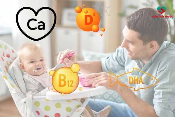Các loại canxi cho bé chứa nhiều các chất dinh dưỡng khác nhau