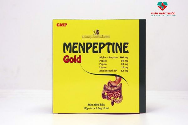 Men tiêu hóa tốt cho trẻ Menpeptine gold