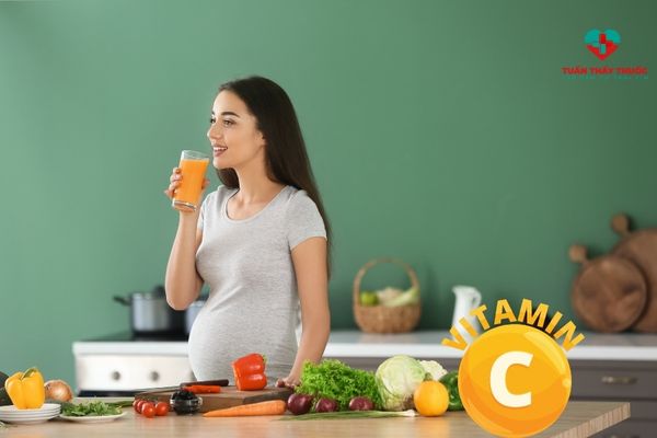 Cách uống sắt và canxi cho bà bầu: Bổ sung thêm vitamin C