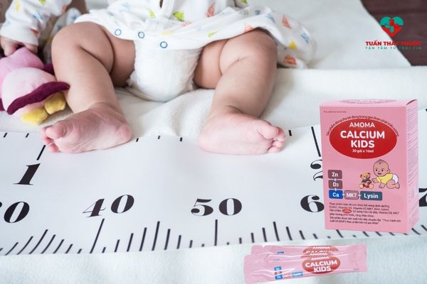Canxi cho bé 8 tháng: Amoma Calcium Kids