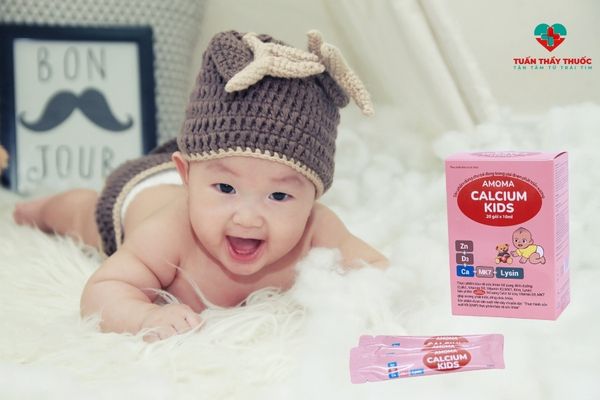 Canxi hữu cơ cho trẻ sơ sinh: Amoma Calcium Kids