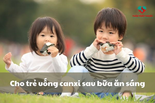 Canxi uống trước hay sau ăn: Sau ăn