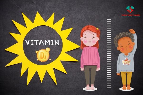 Cho trẻ uống vitamin D3 trong bao lâu