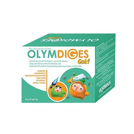 Thuốc điều trị biếng ăn cho trẻ  Olymdiges gold