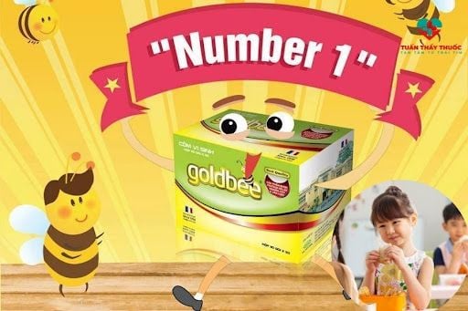 Cốm tiêu hóa Goldbee giúp trẻ ăn uống ngon miệng hơn