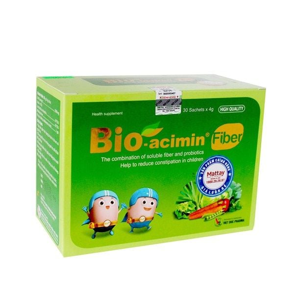 bioacimin Fiber bổ sung chất xơ cho trẻ
