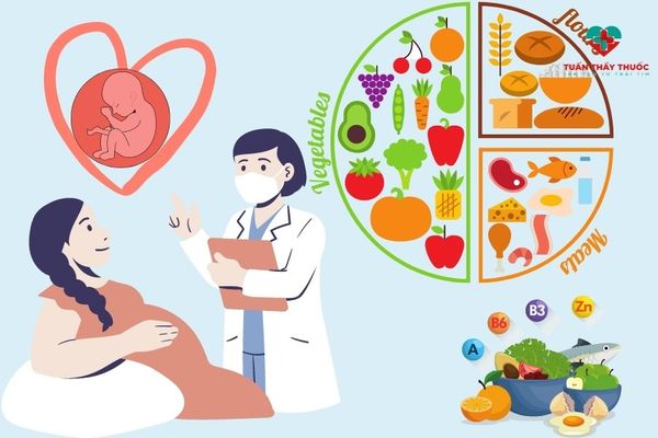 Dinh dưỡng khoa học giúp mẹ bầu khoẻ mạnh
