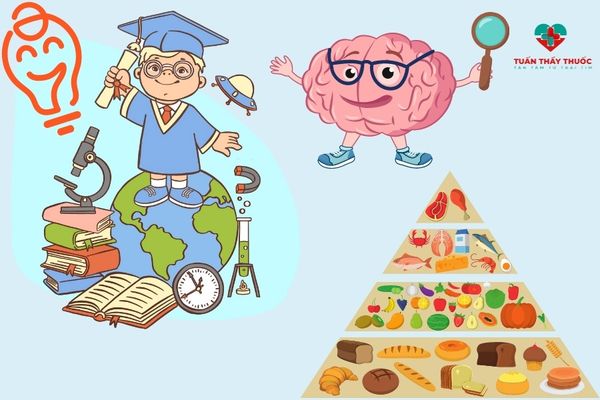 Dinh dưỡng rất quan trọng cho trí não của trẻ