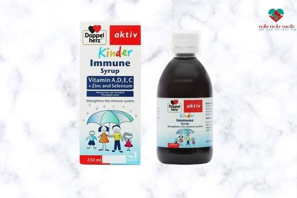 Doppelherz Kinder Immune Syrup của Đức giúp bé cải thiện hệ miễn dịch