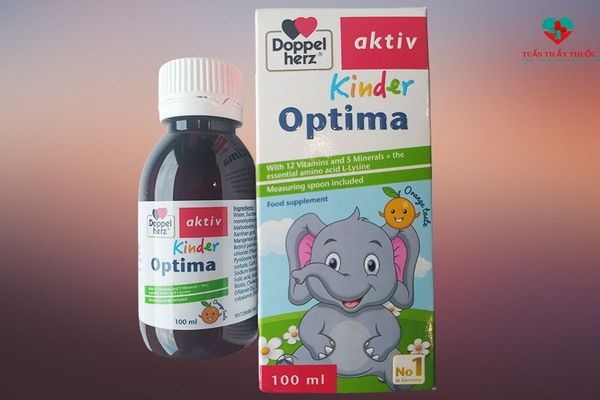 Doppelherz Kinder Optima của Đức - thuốc bổ giúp trẻ ăn ngon ngủ ngon