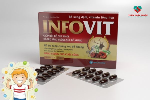 Infovit bổ sung vitamin tổng hợp và chất đạm