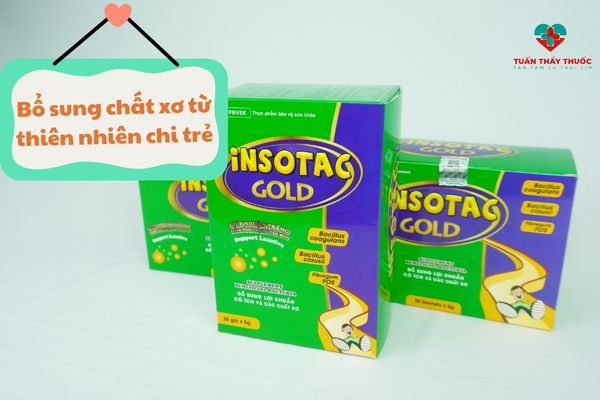 Insotac Gold bổ sung chất xơ từ thiên nhiên