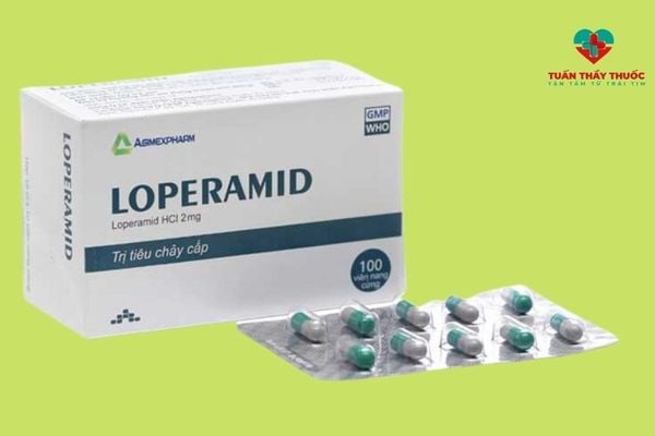 Loperamid - thuốc trị đau bụng tiêu chảy cho trẻ em