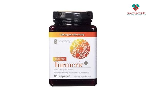 Youtheory Turmeric thuốc hỗ trợ tiêu hóa cho người lớn