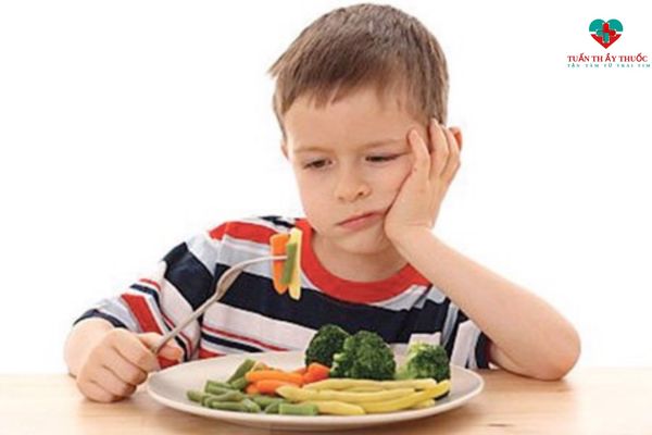 tình trạng Trẻ không hấp thu chất dinh dưỡng