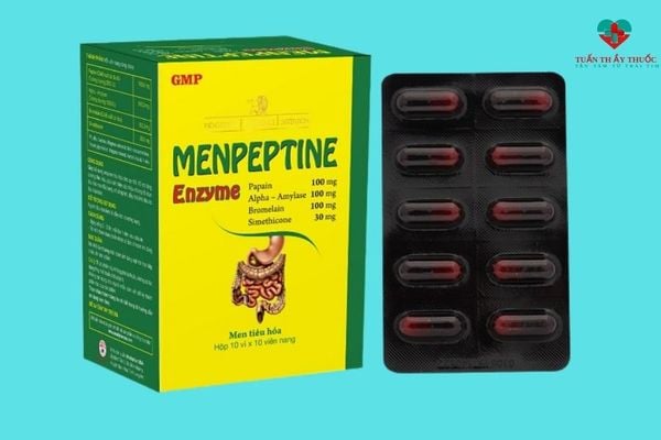 Men tiêu hóa cho người lớn Menpeptine