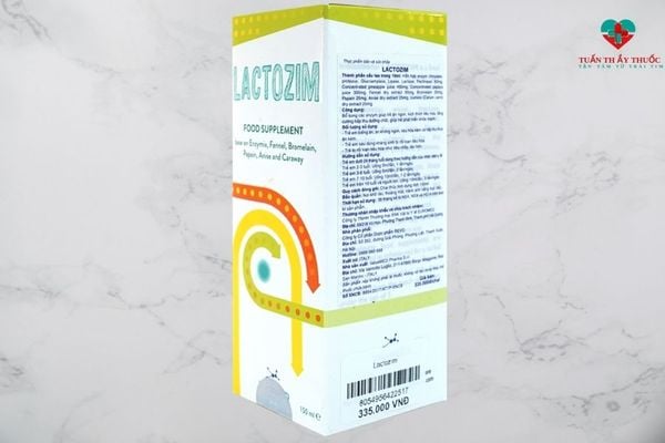 Men Lactozim bổ sung enzyme cho trẻ