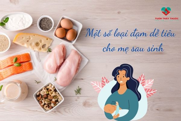 Một số thực phẩm giàu đạm dễ tiêu cho trẻ