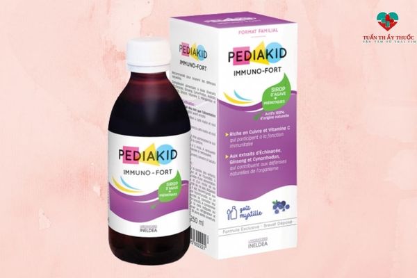 Pediakid Immuno – Fort siro của Pháp tăng cường hệ miễn dịch cho trẻ
