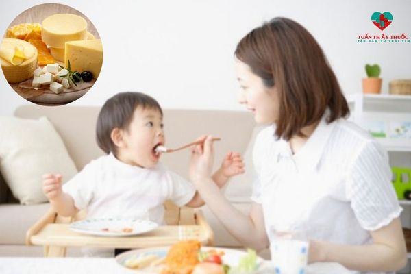 Phô mai có tác dụng tốt với trẻ