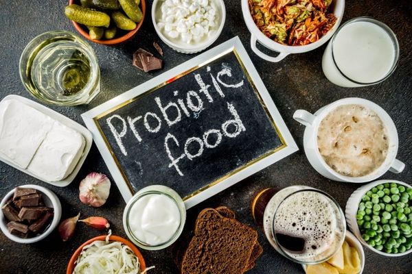 thực phẩm lên men chứa probiotic