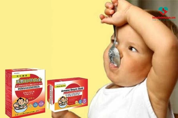 Amanoenzym cho trẻ biếng ăn từ 6 tháng tuổi trở lên