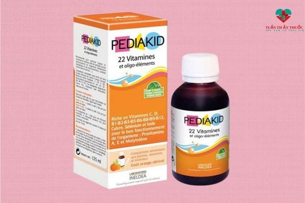 Siro Pediakid 22 Vitamin cho bé biếng ăn