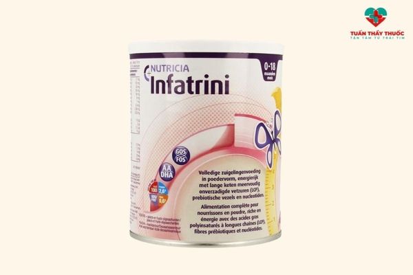 Sữa cao năng lượng cho bé dưới 1 tuổi Infatrini của Đức