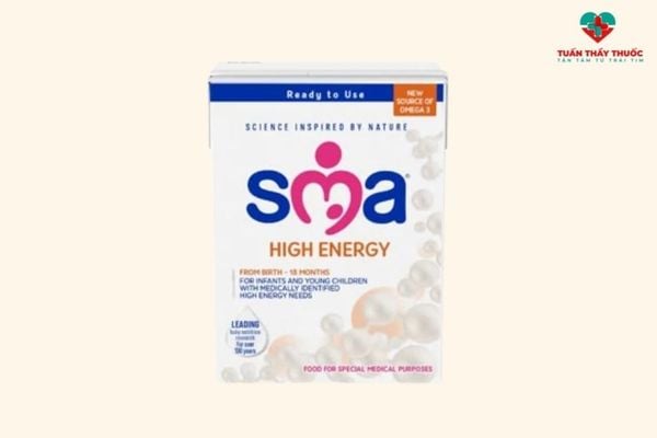 Sữa cao năng lượng cho bé dưới 1 tuổi SMA High Energy 200ml
