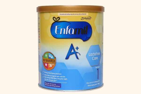 Enfamil A+ Lactofree Care dành cho trẻ bất dung nạp Lactose